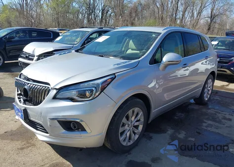2017 Buick Envision Essence from USA, damaged, VIN LRBFXBSA5HD098498